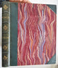 Punch Magazine full of wood engravings 1859 U.K. fine leather periodical
