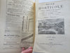 Horticultural Review 1907 Botanical Journal 24 color litho plates flowers fruits