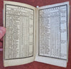 French Napoleonic Almanac 1806 w/ Gardening Tips rare booklet