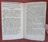 French Napoleonic Almanac 1806 w/ Gardening Tips rare booklet