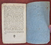 French Napoleonic Almanac 1806 w/ Gardening Tips rare booklet