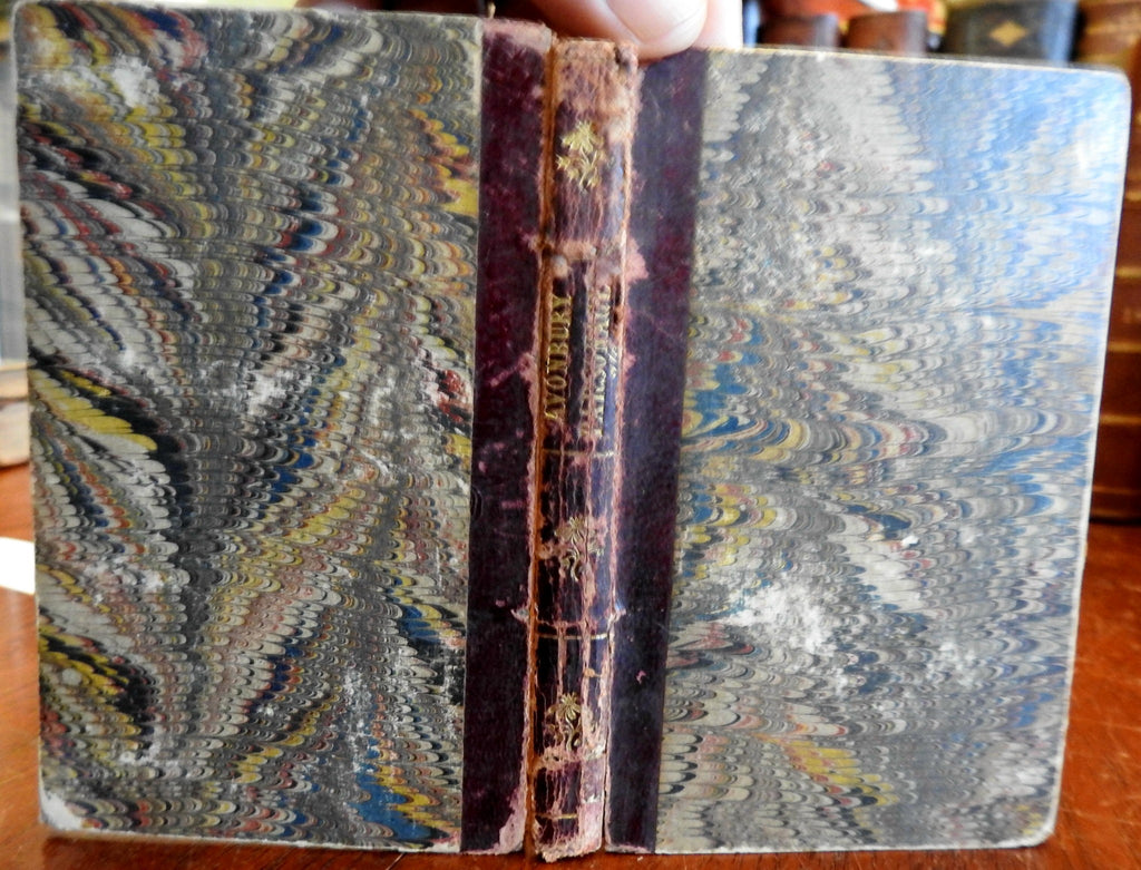 Conversations at Avonbury Parsonage 1834 scarce old leather book