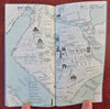 JAL Japan Airlines Pocket Guide Aviation 1966 tourist booklet w/ maps