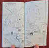 JAL Japan Airlines Pocket Guide Aviation 1966 tourist booklet w/ maps