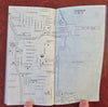 JAL Japan Airlines Pocket Guide Aviation 1966 tourist booklet w/ maps