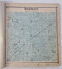 Michigan Cass County 1872 Atlas 20 color maps Silver Creek La Grange Pokagon