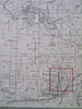 Michigan Cass County 1872 Atlas 20 color maps Silver Creek La Grange Pokagon