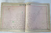 Michigan Cass County 1872 Atlas 20 color maps Silver Creek La Grange Pokagon