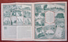 St. Paul Minnesota c.1935 scarce nice tourist travel promo w/ cartoon map views