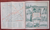 St. Paul Minnesota c.1935 scarce nice tourist travel promo w/ cartoon map views