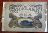 Rockland by the Sea Maine New England 1900's souvenir photo album nice views