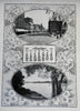 Springfield Massachusetts Town Calendar 1907 street scenes portraits buildings