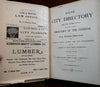 Keene New Hampshire City Directory 1911 businesses advertising local government