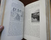 World Geographical Review 1940 rare fine leather book AGS of NY Hawaii Singapore