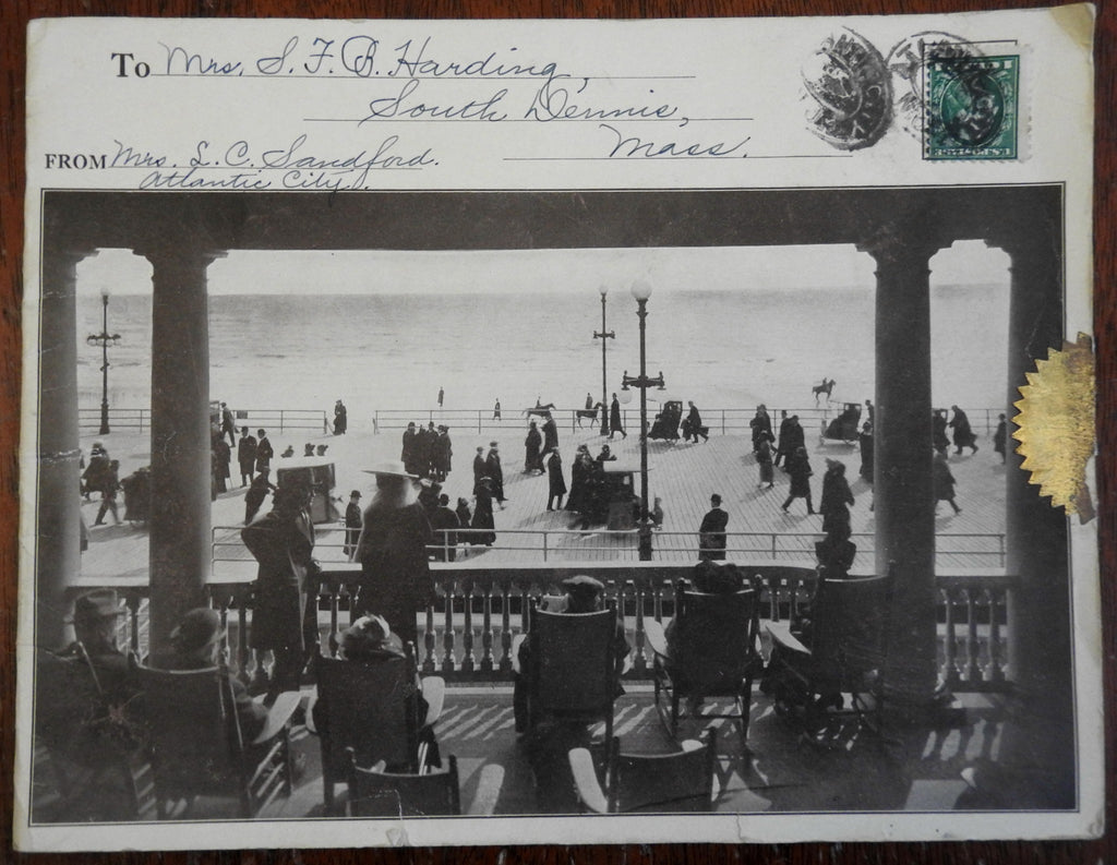 Chalfonte Hotel Atlantic City NJ 1904 oversized advertising pictorial brochure