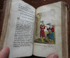 Childhood recreations 1816 Rare Pierre Blanchard 4 books w/ 15 hand color plates