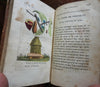 Childhood recreations 1816 Rare Pierre Blanchard 4 books w/ 15 hand color plates