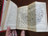 Rhineland Travel Guide 1861 Plantenga Dutch Zutphen w/ 5 folding maps city plans