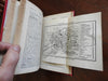 Rhineland Travel Guide 1861 Plantenga Dutch Zutphen w/ 5 folding maps city plans