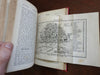 Rhineland Travel Guide 1861 Plantenga Dutch Zutphen w/ 5 folding maps city plans