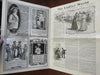 Pictorial U.S. A. Circulation Map w/ woman 1903 newspaper Ladie's World Youth