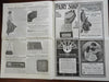 Pictorial U.S. A. Circulation Map w/ woman 1903 newspaper Ladie's World Youth
