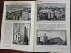 Seattle Washington c. 1925 illustrated promo guide aerial photographs city plan