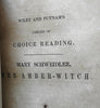 Charles Dickens Cricket on the Hearth 1st ed & The Amber Witch 1846 rare book