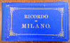 Milan Italy Milano Italia c. 1879 tourist souvenir photo view book album