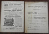 The Photographic Beacon 1886 photography trade magazine 2 issues stereopticon