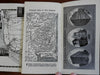 Boston and New York Classic Hotels 1912 advertising booklet w/ pictorial map