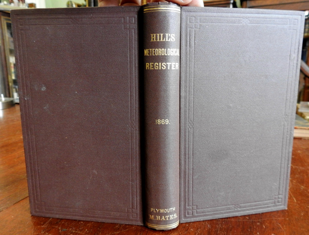 Meteorological & Chronological Register 1869 Leonard Hill Moon phases weather