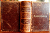 History of Ashburnham Massachusetts Genealogical Register 1887 nice leather book