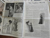Ladies' World Magazine 1902 Lot x 4 issues great covers period adverts fashion