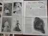 Ladies' World Magazine 1902 Lot x 4 issues great covers period adverts fashion