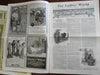 Ladies' World Magazine 1902 Lot x 4 issues great covers period adverts fashion