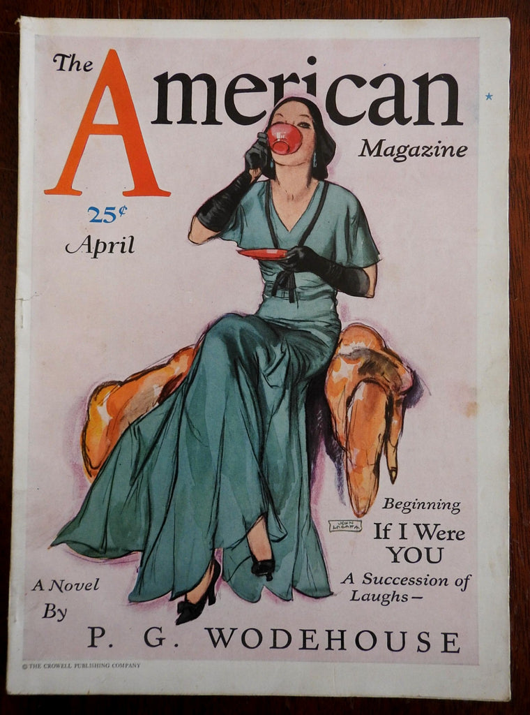 American Magazine April 1933 wonderful magazine w/ great period advertising