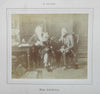 B. Vautier artist 1880's German Albumen Photo Album Peasants Famous Paintings