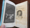 Waverly Novels Beauties 1828 Walter Scott Goodrich lovely pocket leather book