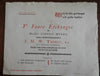 Turner 5 etchings on silk c. 1885 Tuck Simeon Myers original novelty engravings