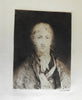 Turner 5 etchings on silk c. 1885 Tuck Simeon Myers original novelty engravings