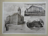 Washington D.C. Nation's Capital 1923 nice souvenir album 48 rotogravure plates