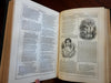 English Literature encyclopedia Shakespeare Johnson 1851 illustrated 2 vol set