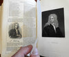 English Literature encyclopedia Shakespeare Johnson 1851 illustrated 2 vol set