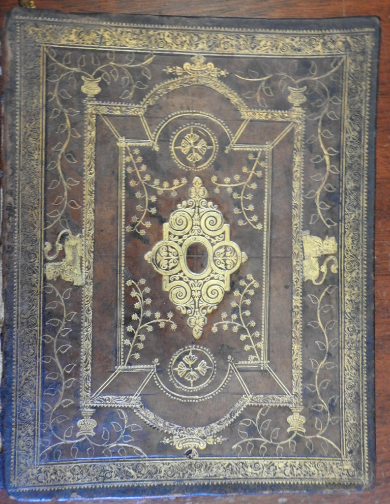 Johan de Witt letters Dutch Holland 1724 splendid decorative leather binding