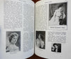 Mucha Bradley style woman Magazine 1899 art nouveau cover Book-Notes pictorial