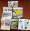 Canadian Tourism c.1920-40 lot of 6 fun brochures pamphlets Ontario Nova Scotia