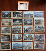 San Francisco California Souvenir Album book & mini Post Cards 1900's-40's