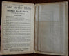 Rhode Island Conn. Township & Shipping Map 1890 Rand McNally scarce pocket map