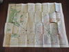 Philadelphia Pennsylvania 1916 detailed city plan w/ elevated subway electric